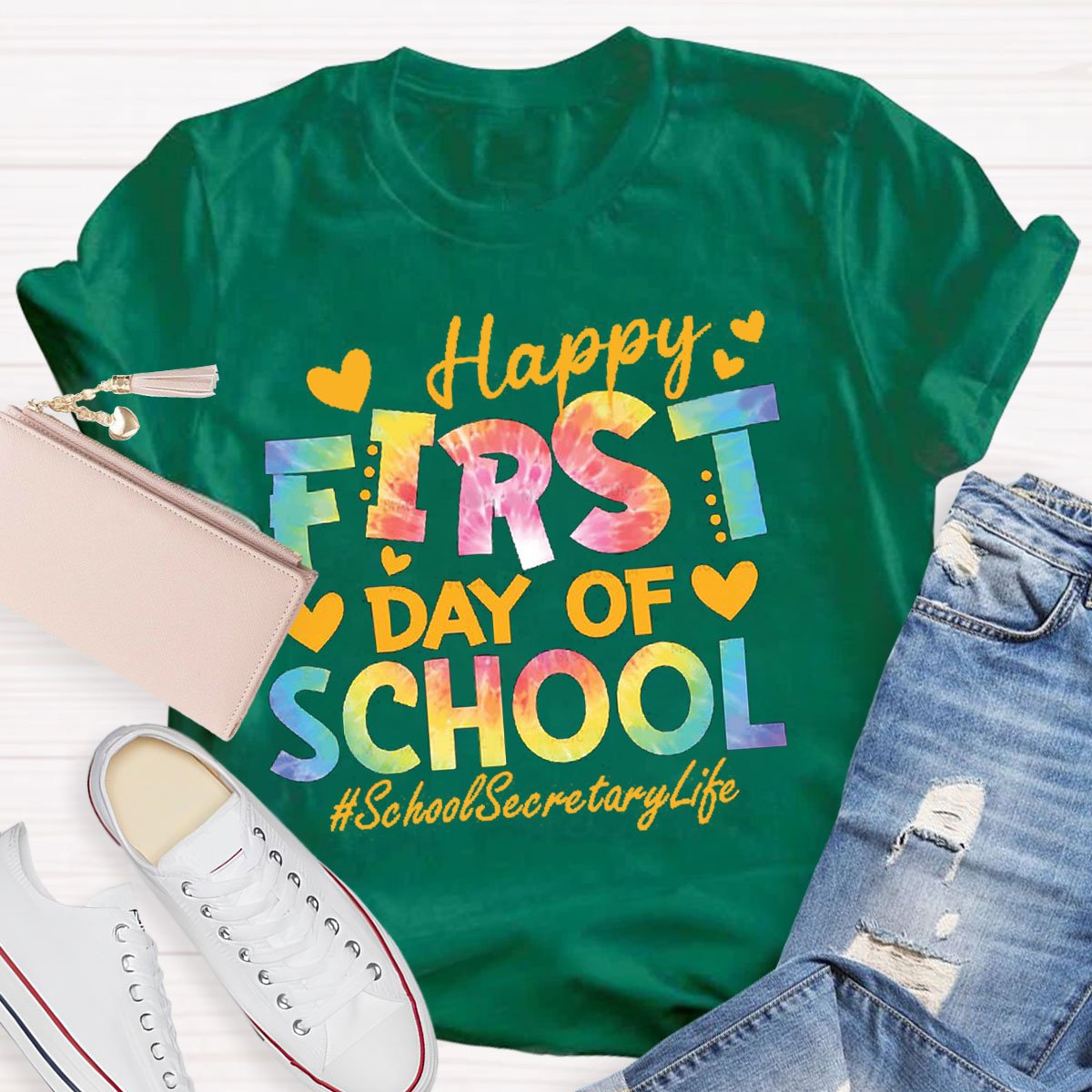 Personalized Your School Title Back To School T-Shirt