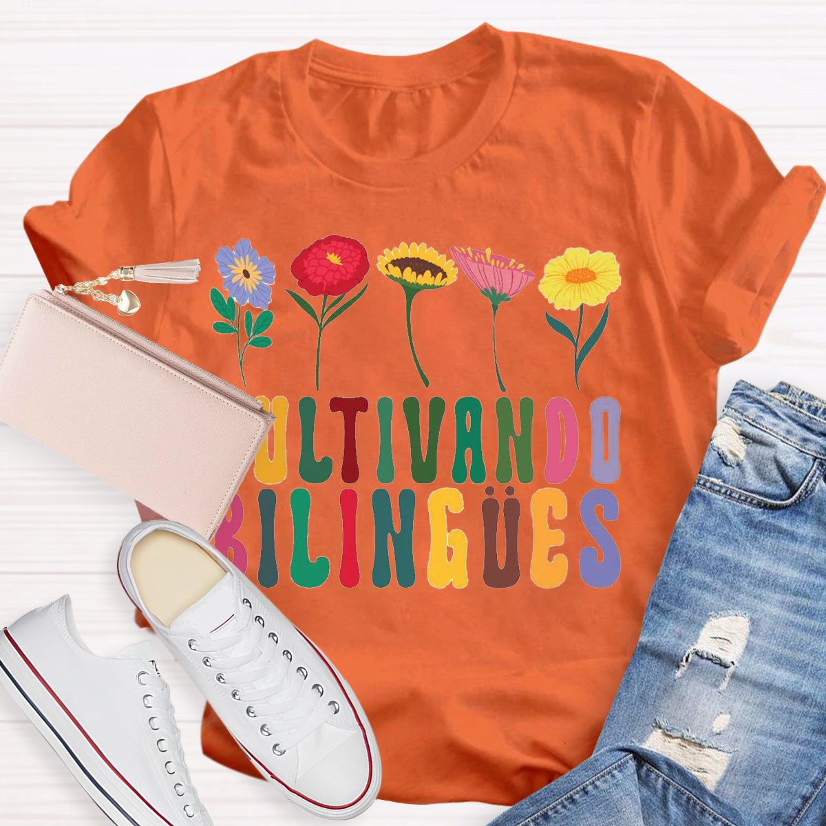 Cultivando Bilingües Bilingual Teacher Shirt