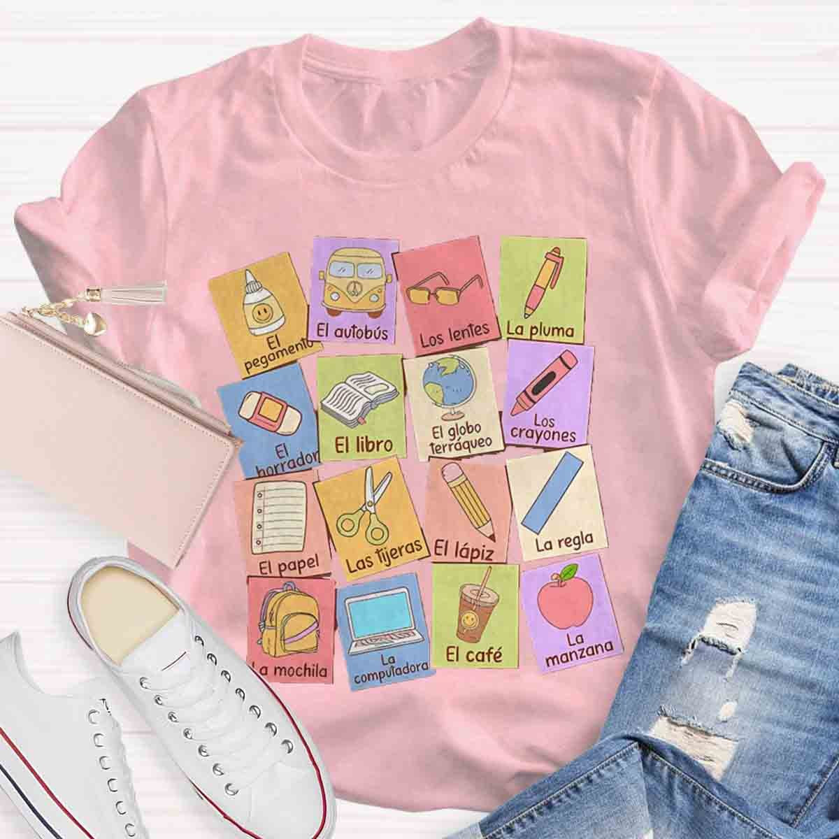 Cute Spanish Teach Spanish Teacher T-Shirt