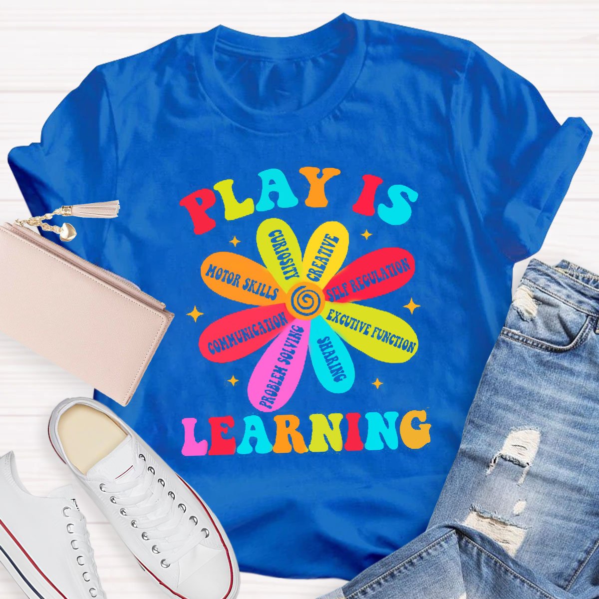 Play Is Learning Teacher Back To School T-Shirt