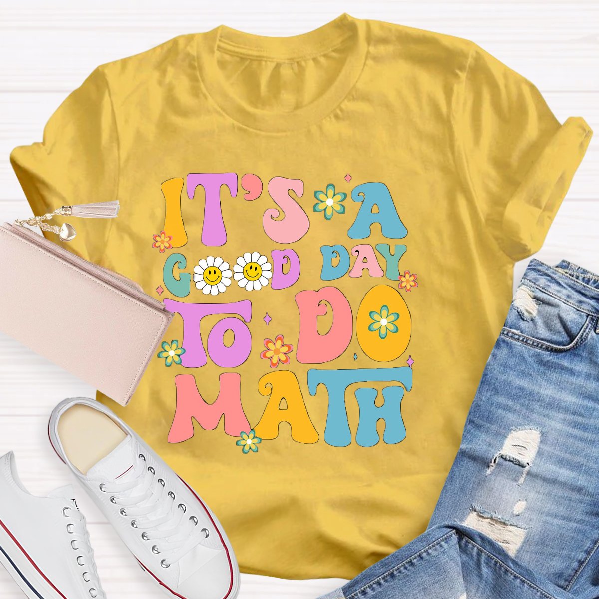 Personalized Subject It's A Good Day To Do Math Teacher Shirt