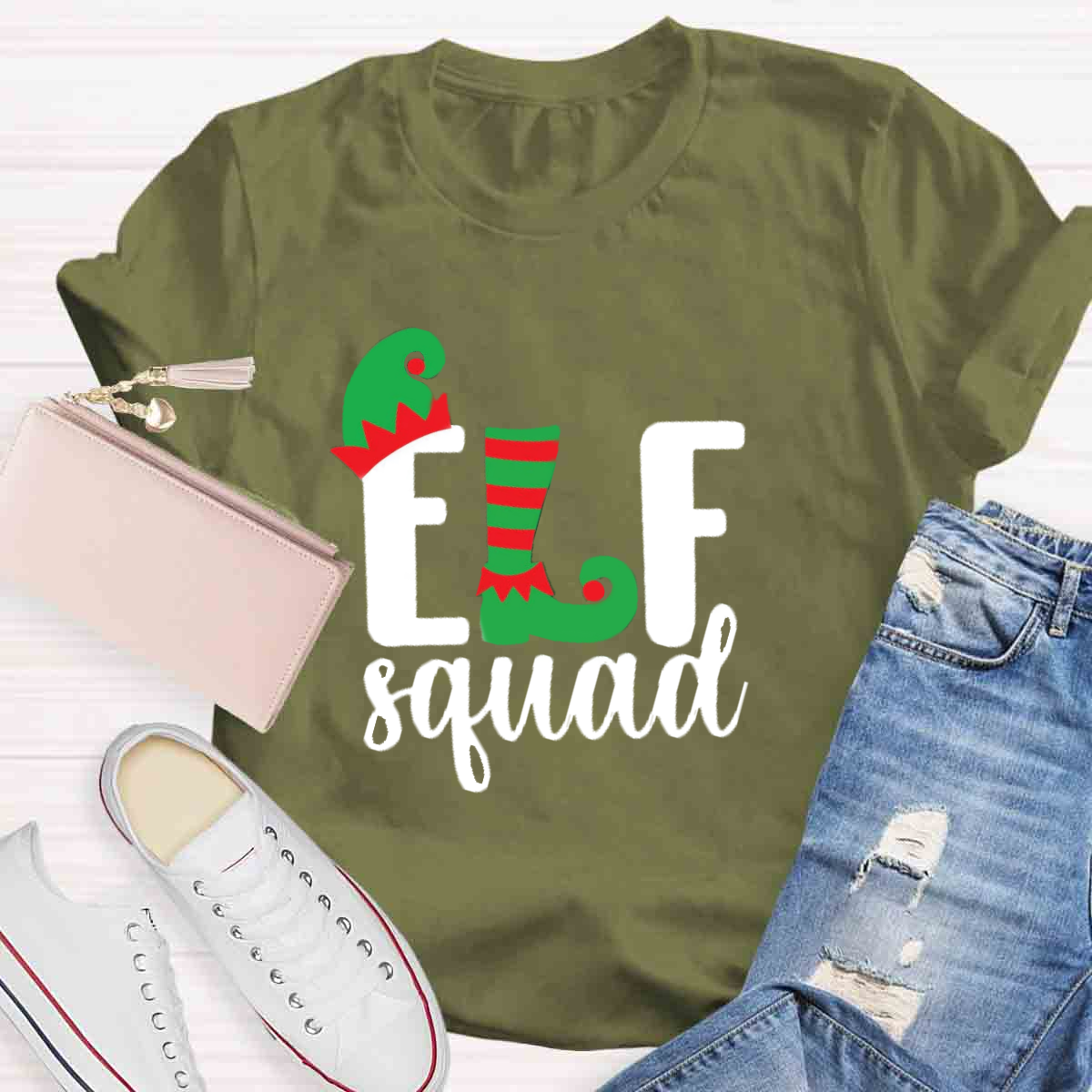 Christmas Elf Squad T-Shirt