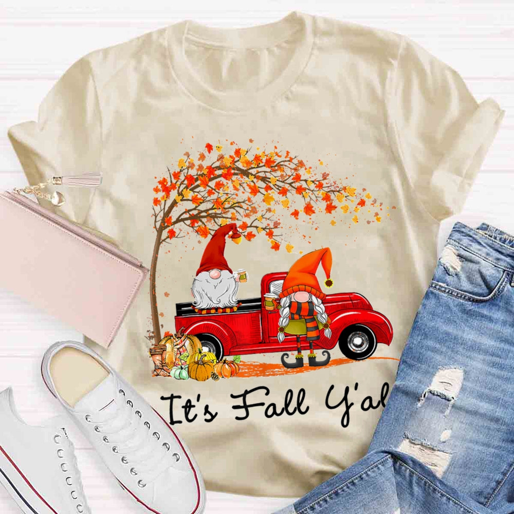 It's Fall Y'all Christmas T-shirt