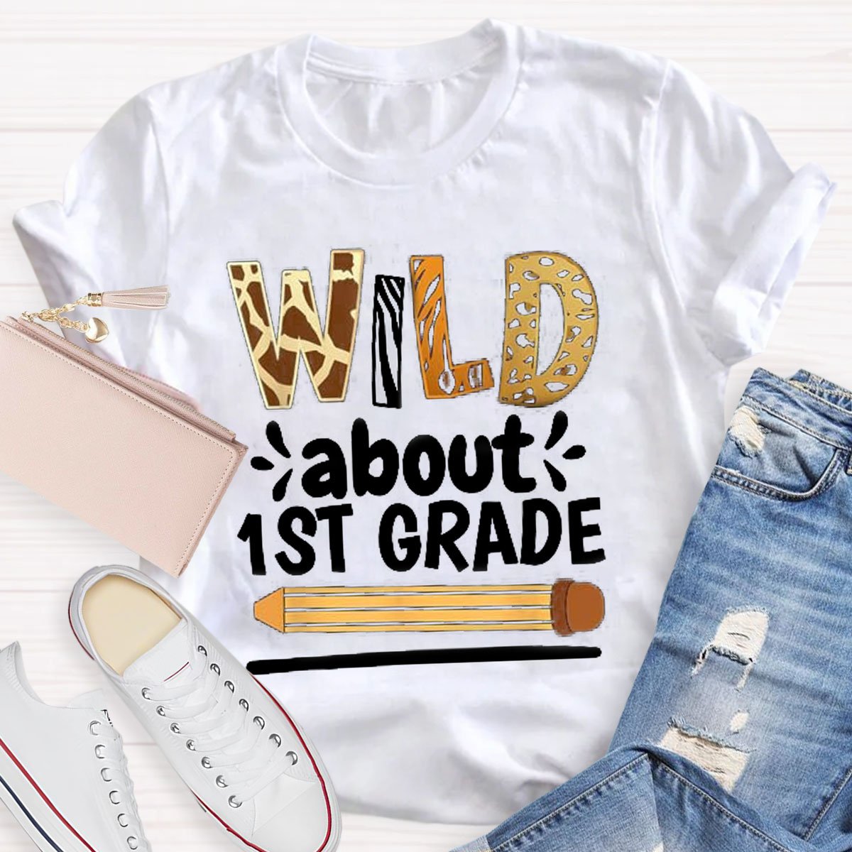 Personalized Your Grade Wild About T-Shirt