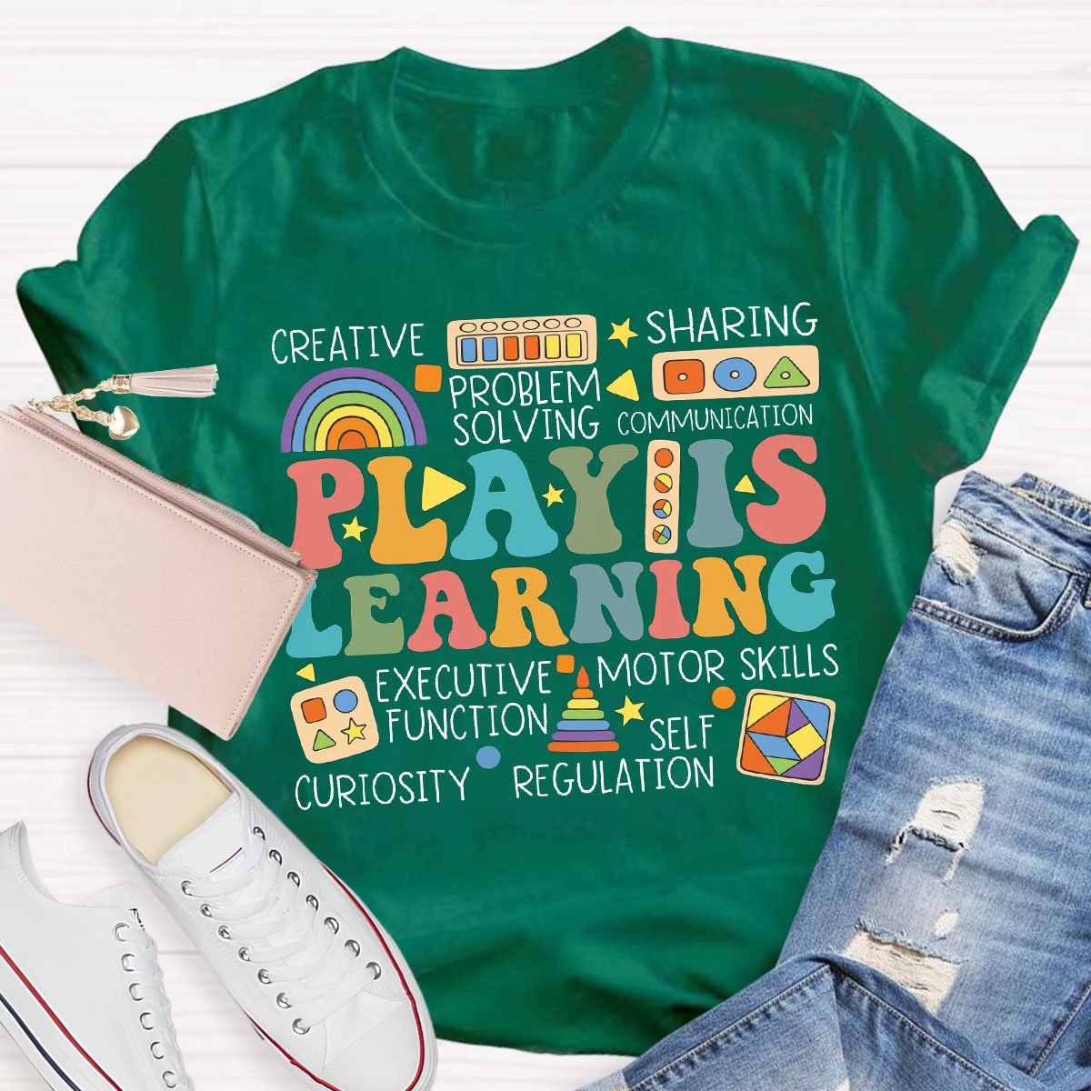 Play Is Learning Teacher T-Shirt