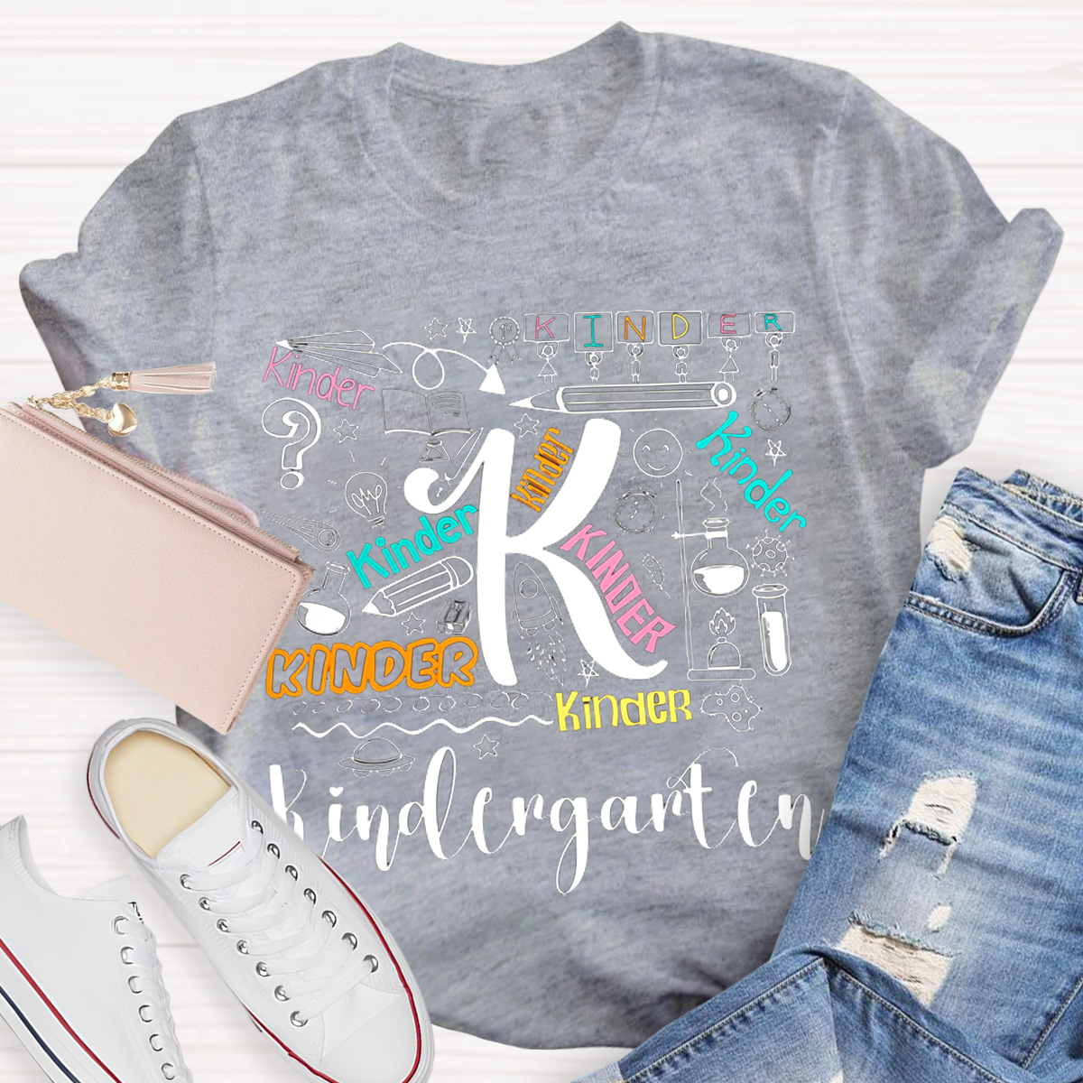 Personalized Grade Teacher T-Shirt