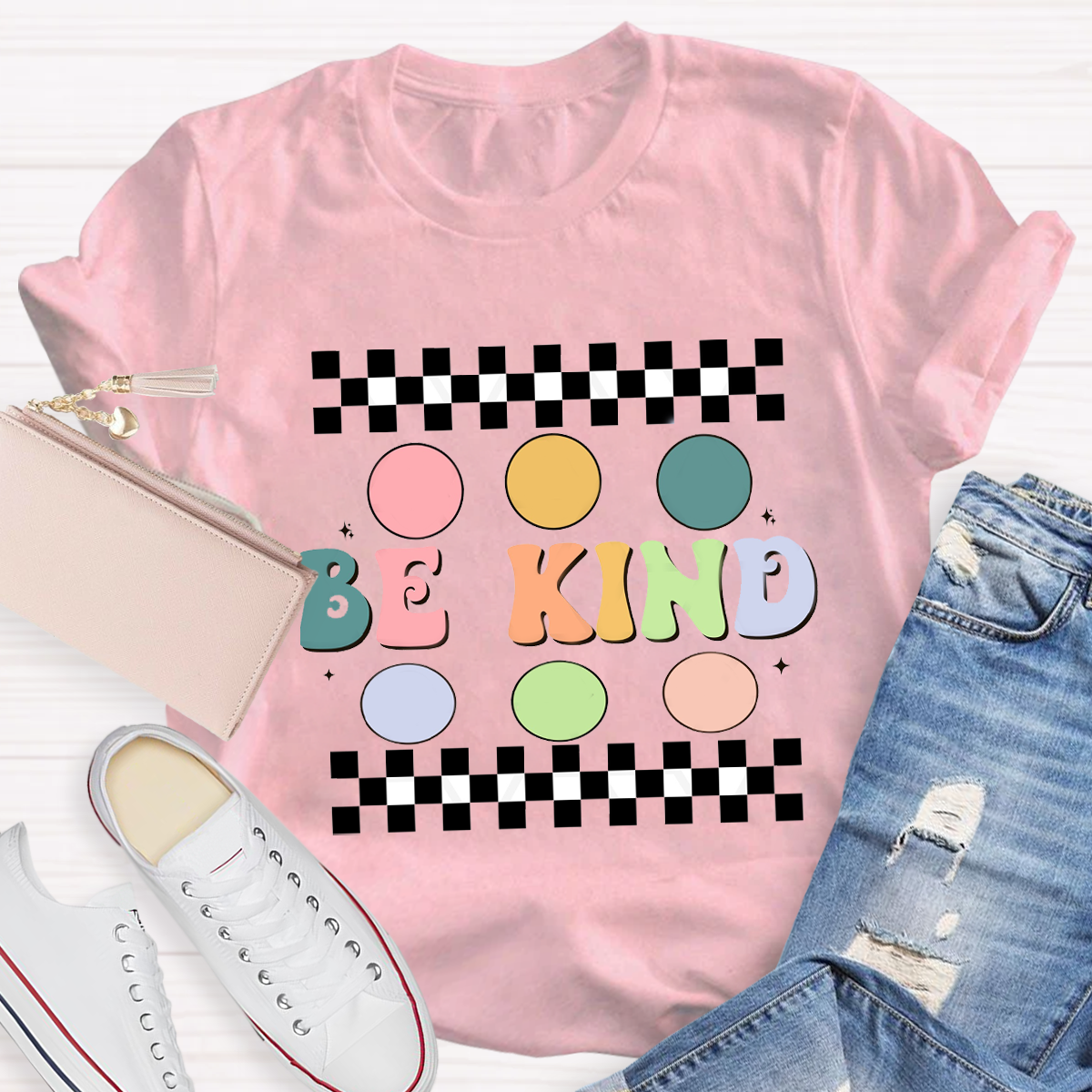 Be Kind Smiley Face TShirt