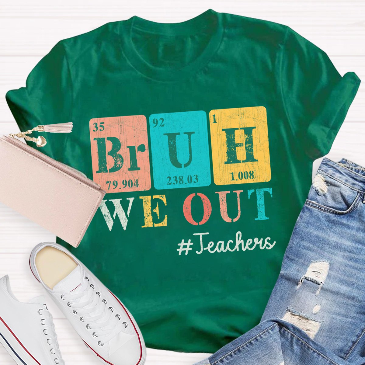 Bruh We Out Teachers Shirt