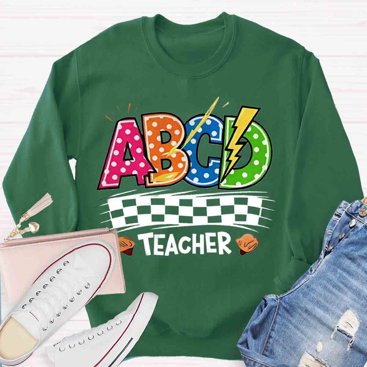 Teacher ABCD Sweatshirt