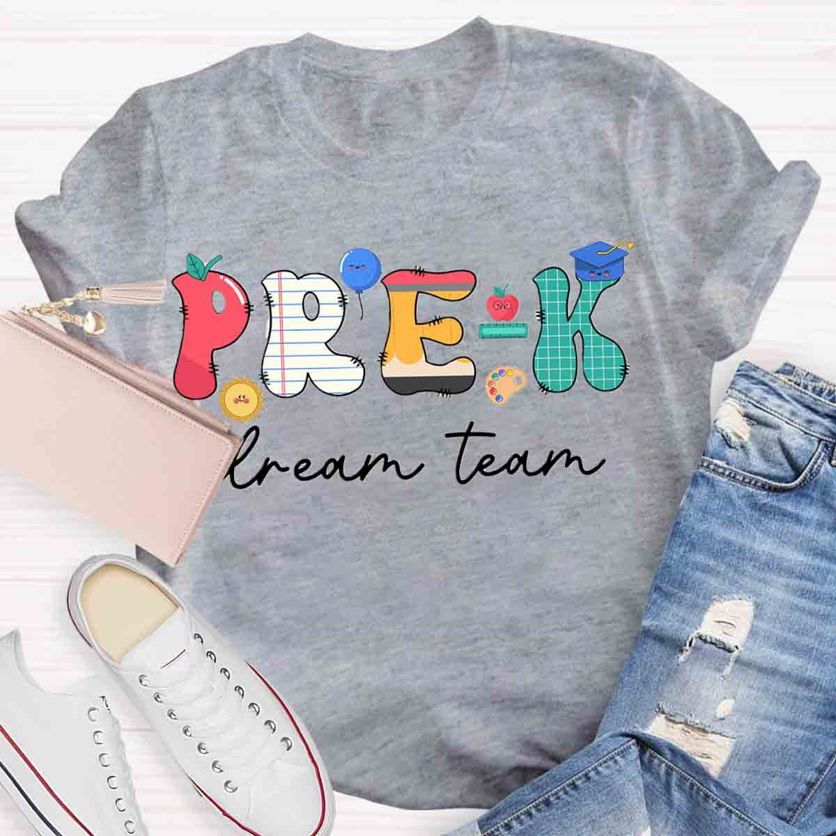 Personalized Name Pre-k Teachers T-Shirt