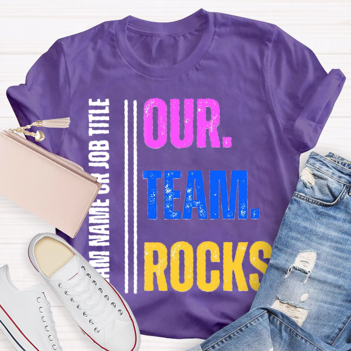 Personalized Team Name Coworker Teammate T Shirt