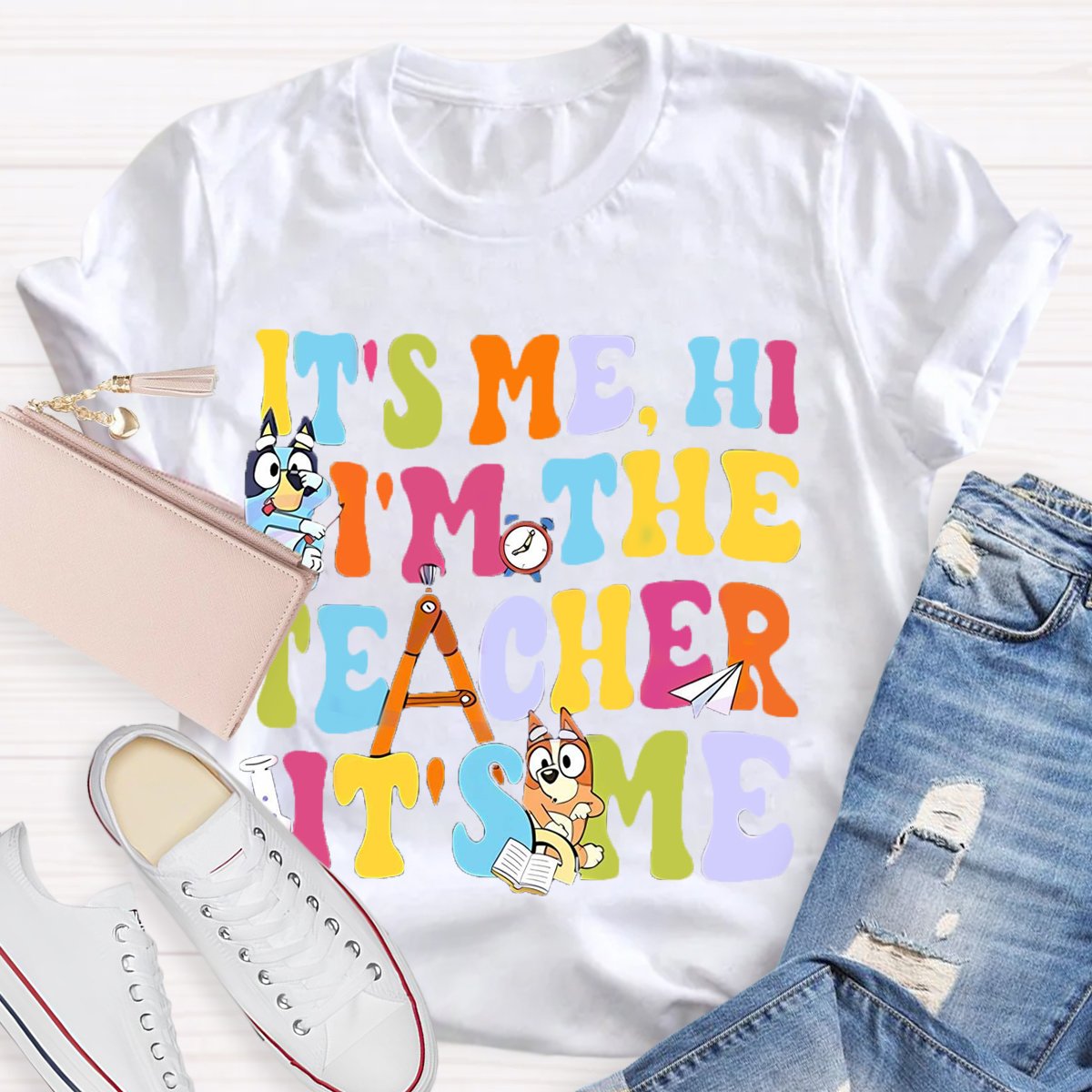 Its Me Hi I'm The Teacher T-Shirt