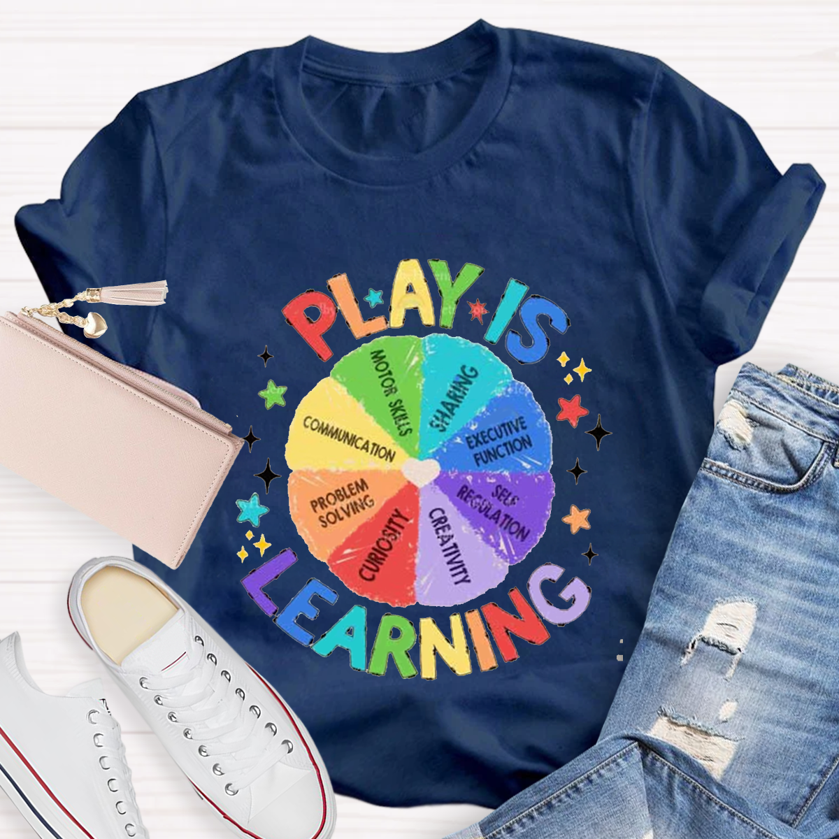 Play Is Learning Back To School Teacher T-shirt