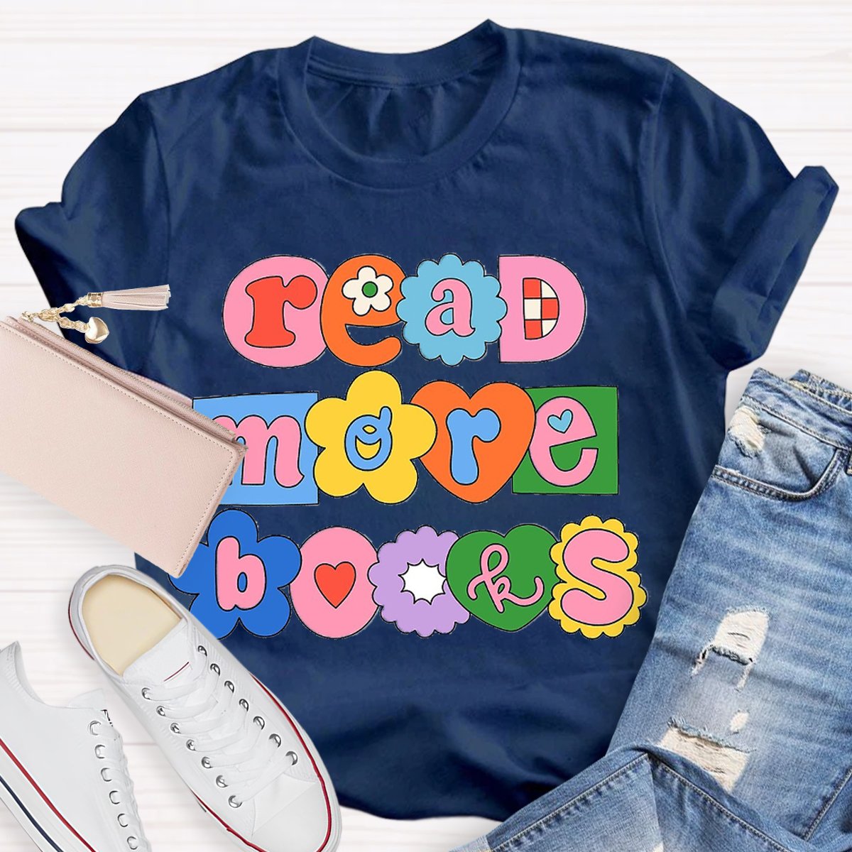 Read More Books Cute Bookish Shirt