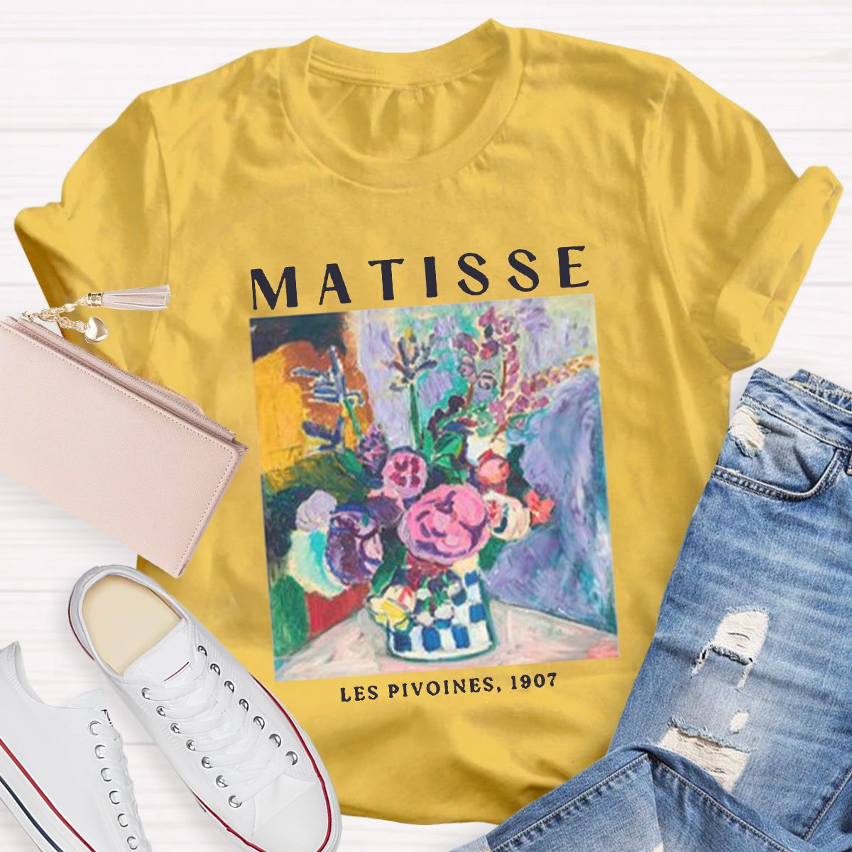 Matisse Les Peonies 1907 Teacher Shirt