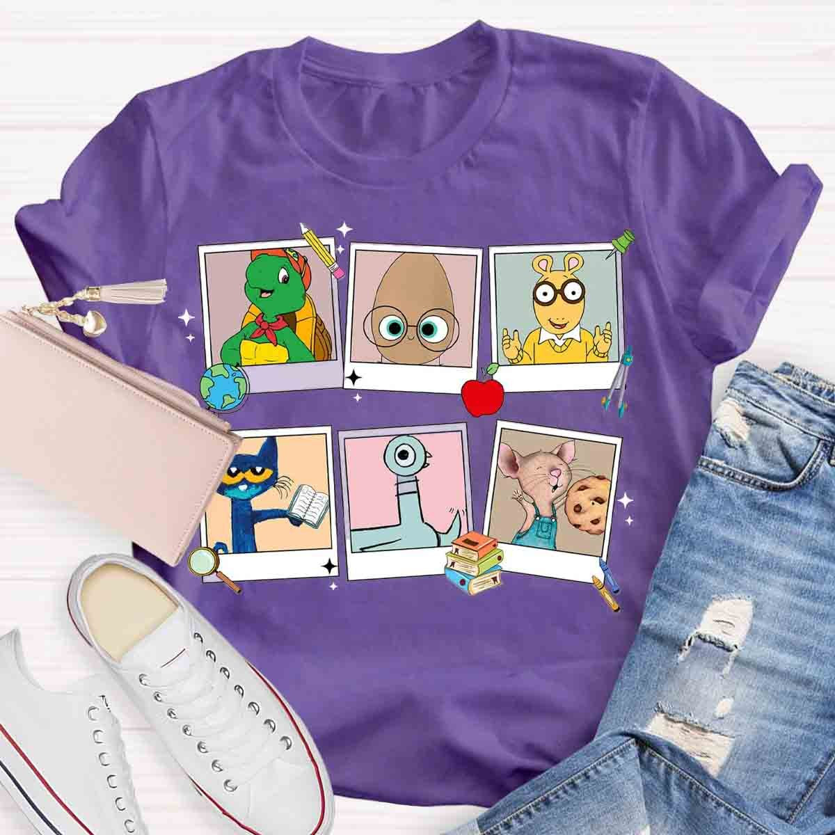 Read Children's Book Teachers T-Shirt