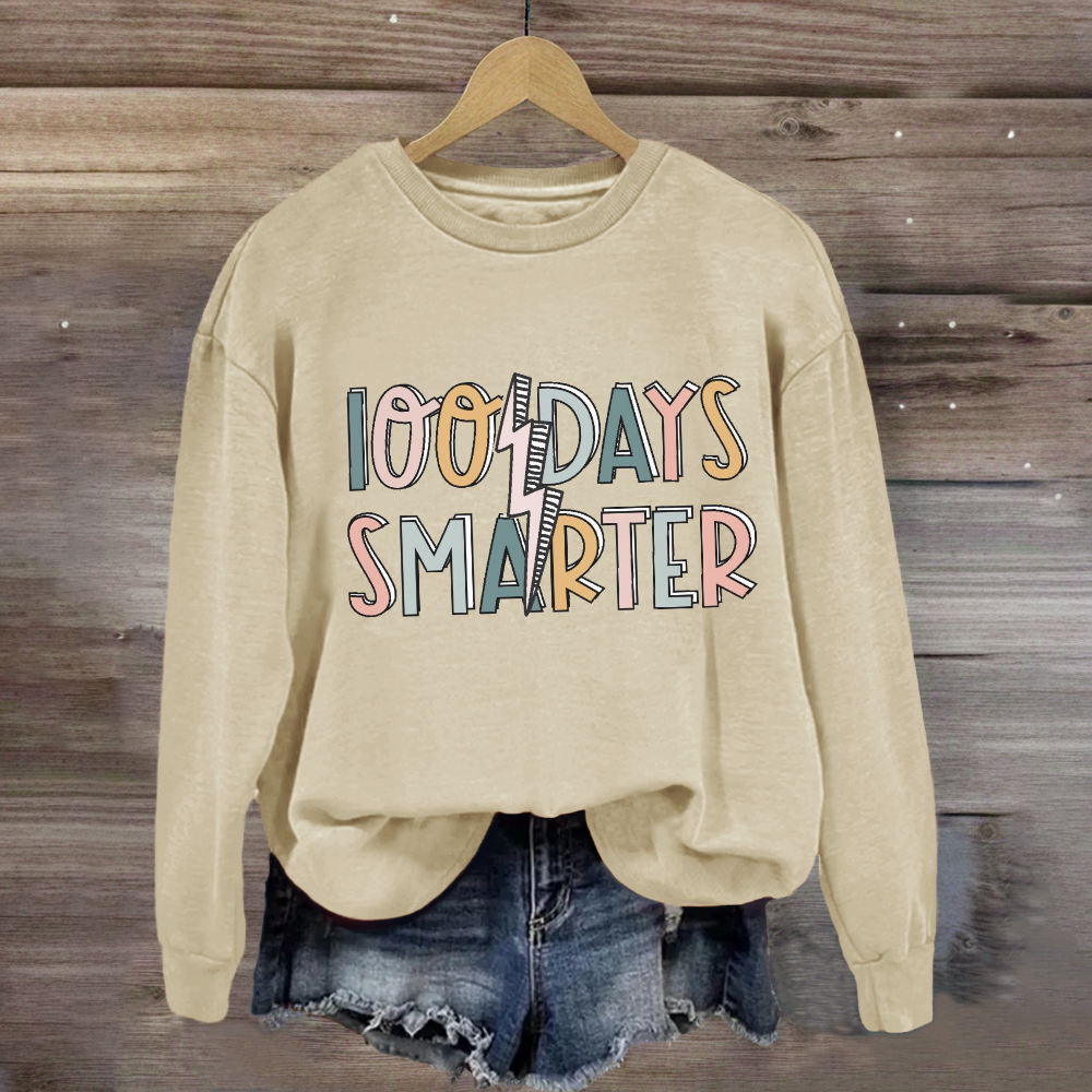 100 Days Smarter Sweatshirt