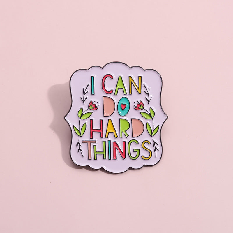 I Can Do Hard Things Pin