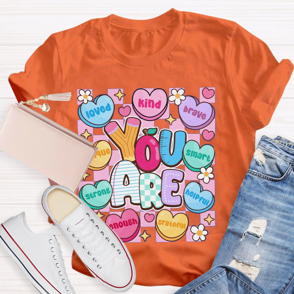 You Are Kind Unique Smart Kindergarten Teacher Shirt