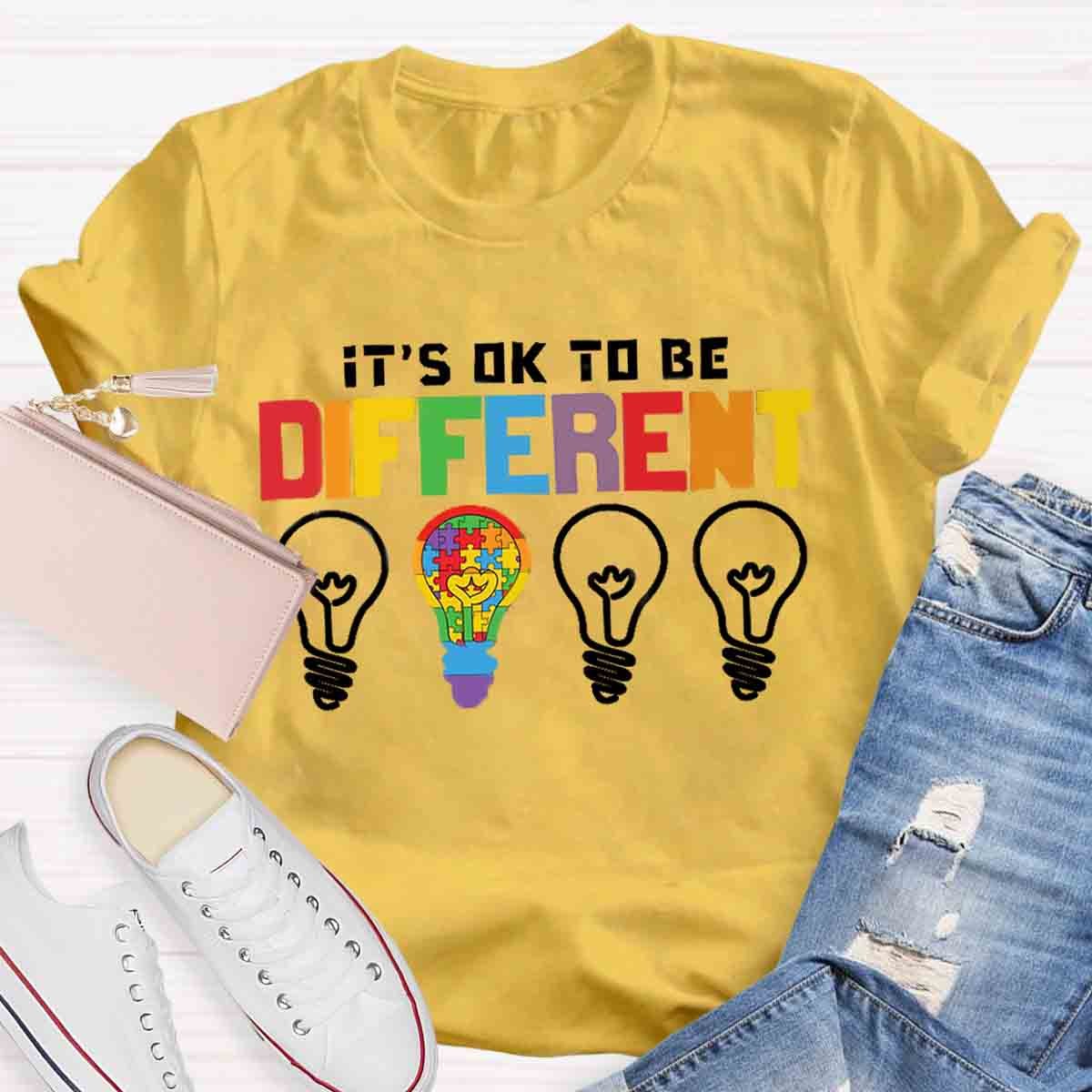 It's Ok To Be Different T-Shirt