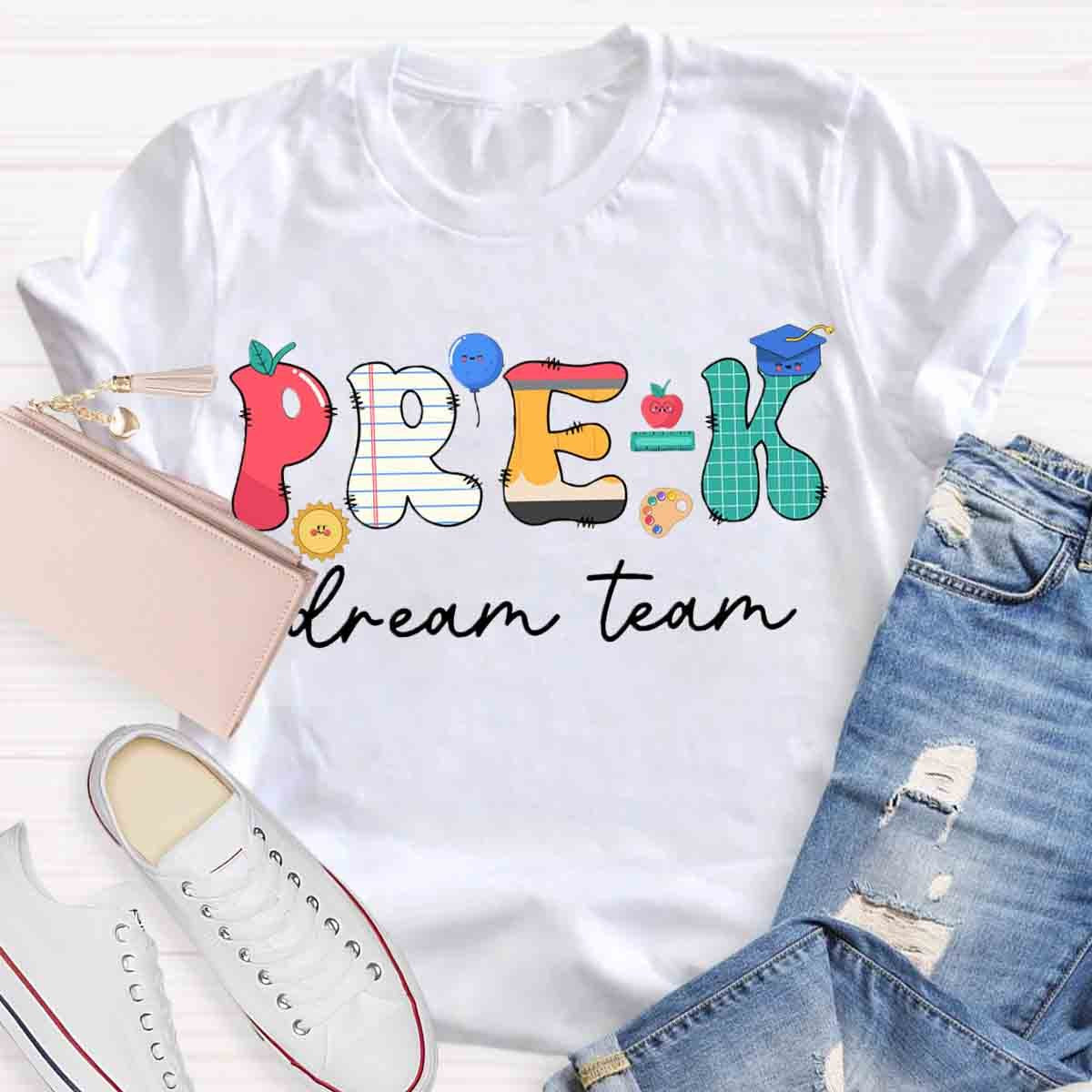 Personalized Name Pre-k Teachers T-Shirt