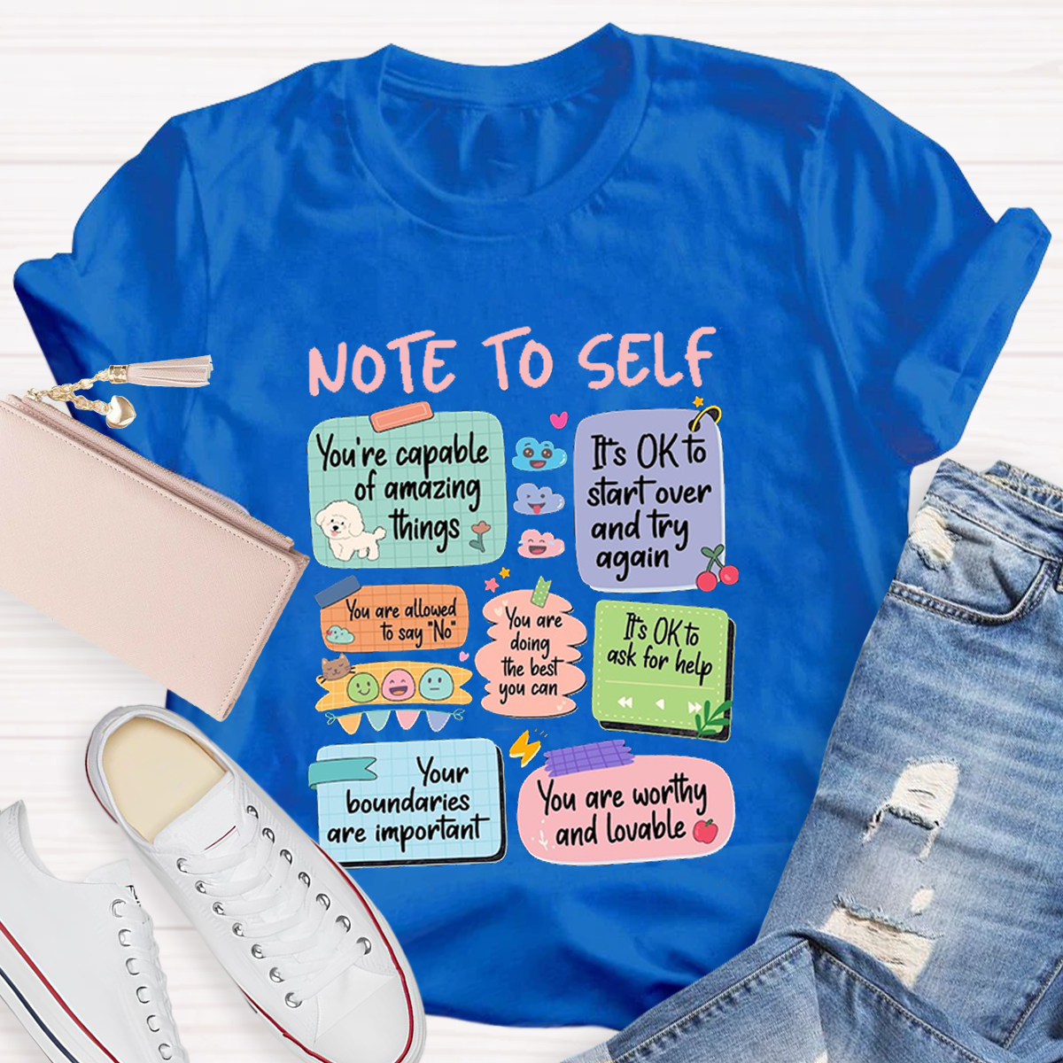 Note To Self Teacher T-Shirt