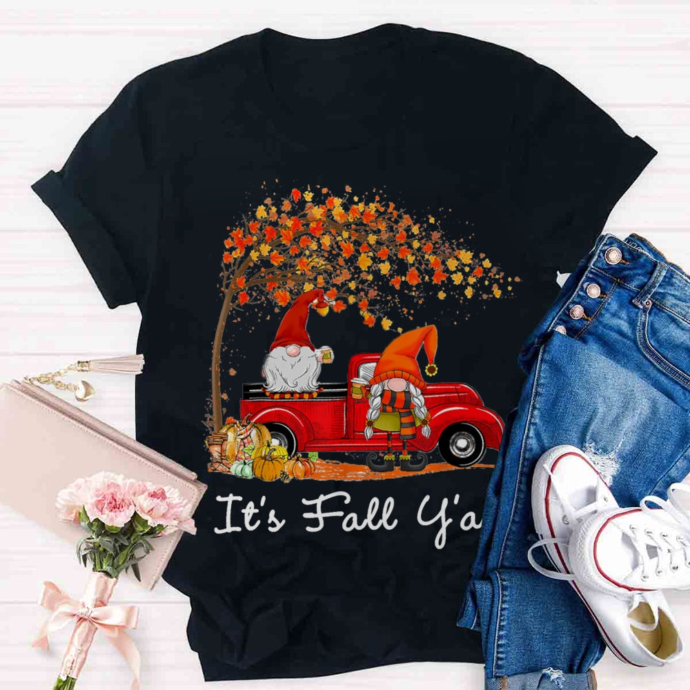 It's Fall Y'all Christmas T-shirt