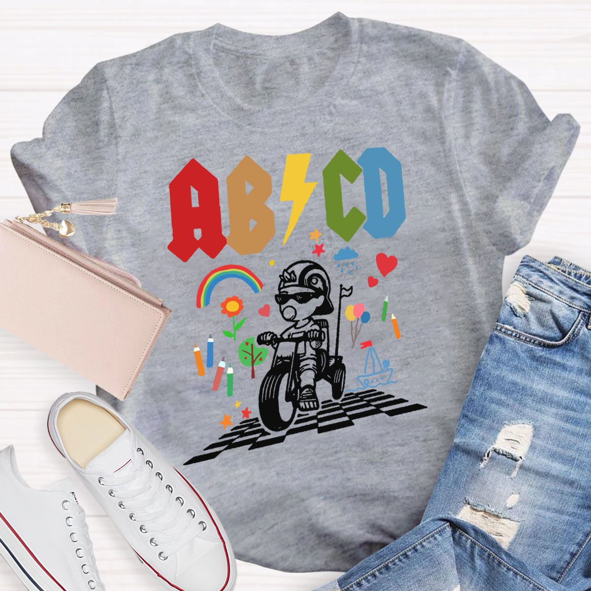 Teacher Abcd Teacher Shirt