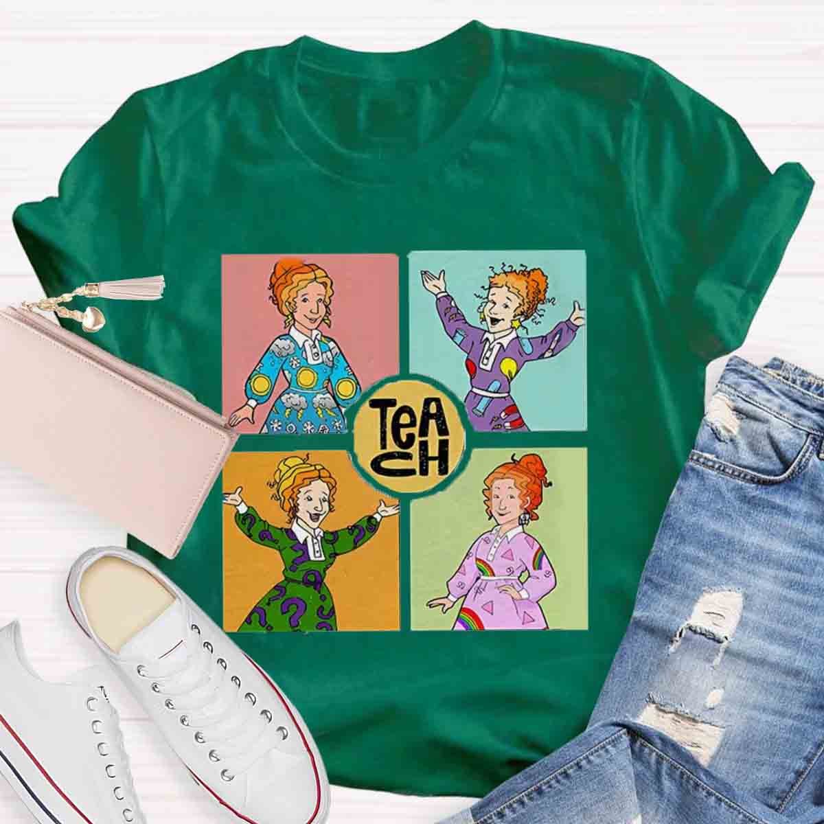 Teach Magic School Bus Teacher T-Shirt