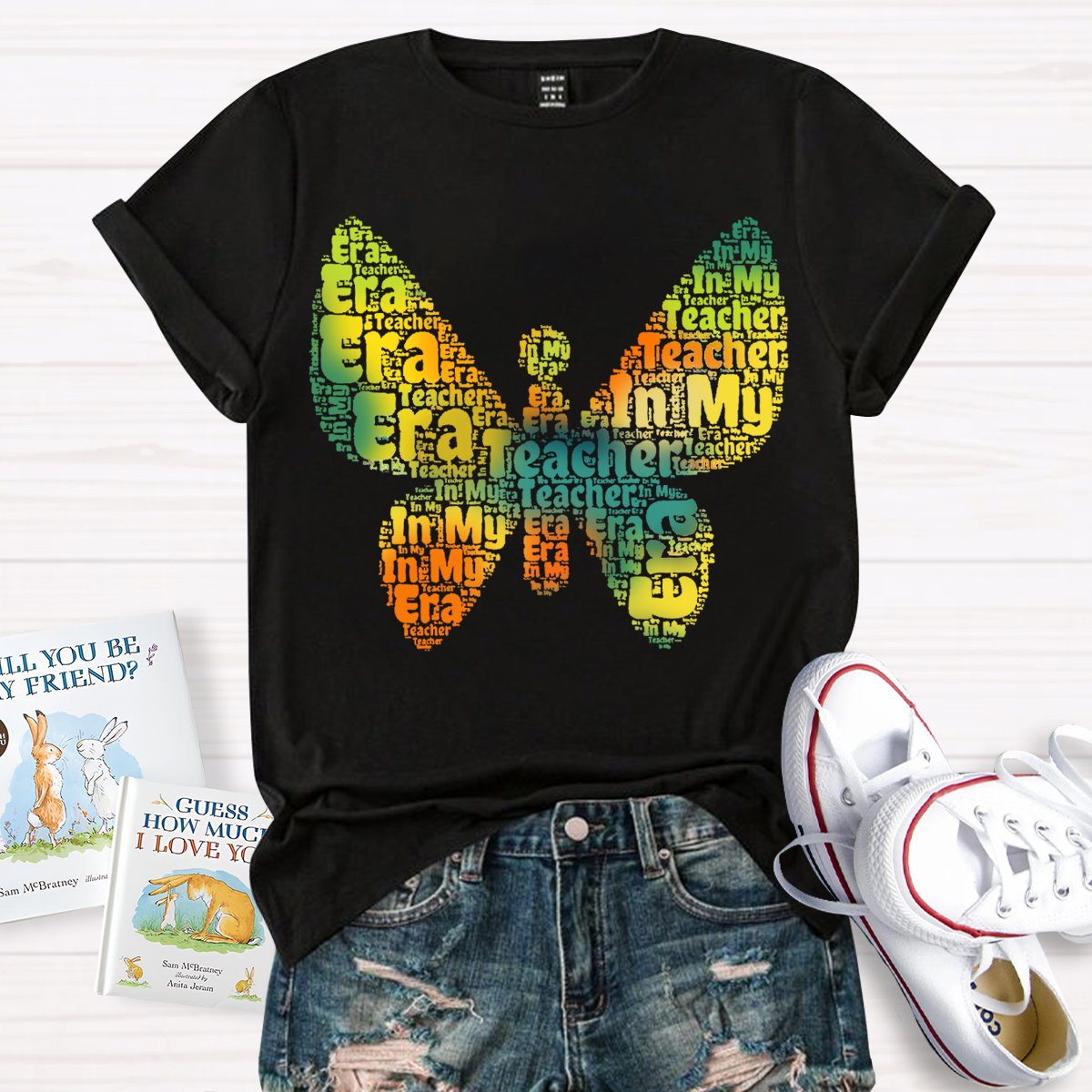 Butterfly Teacher Shirt