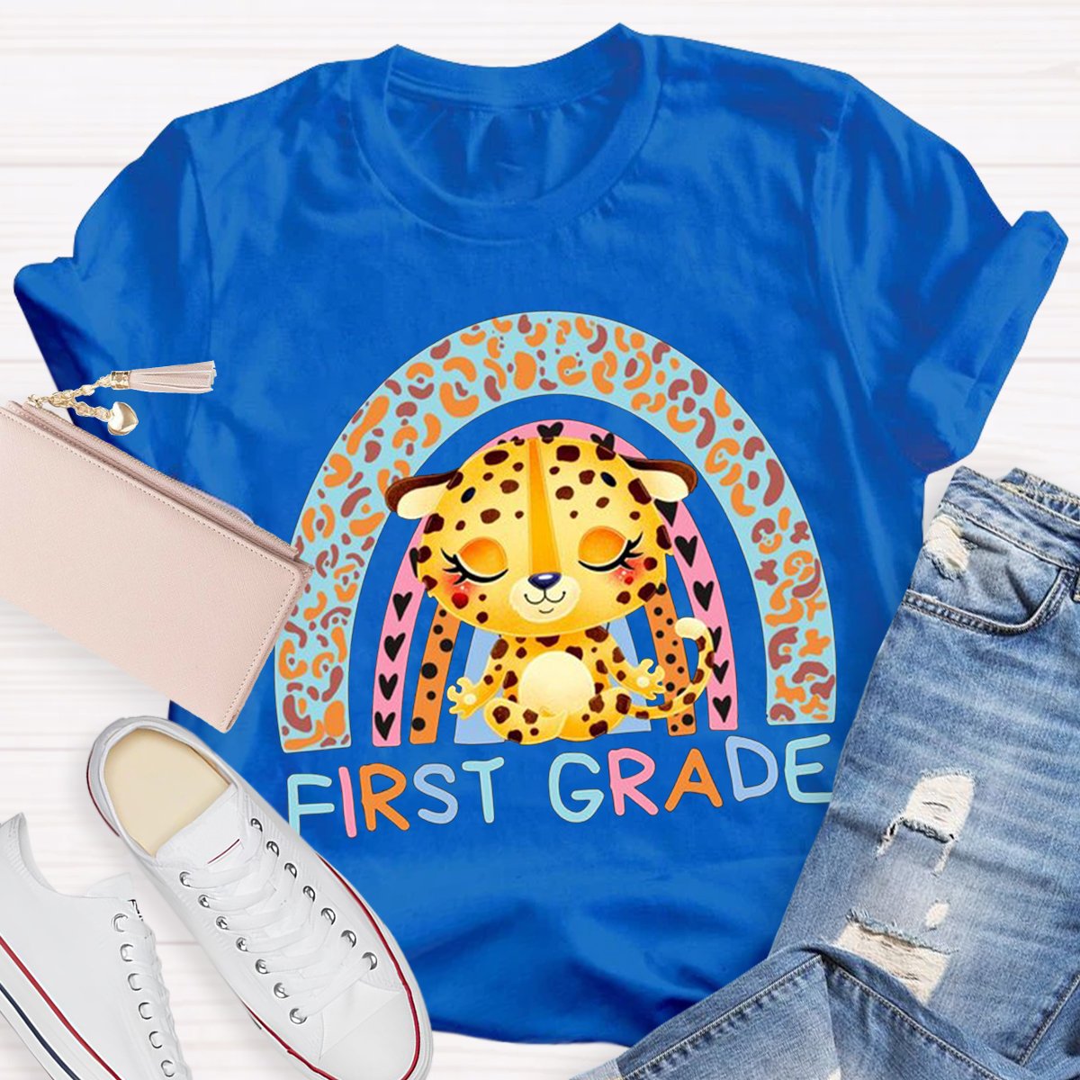 Personalized Grade Teacher Shirt