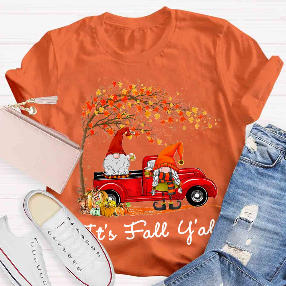 It's Fall Y'all Christmas T-shirt