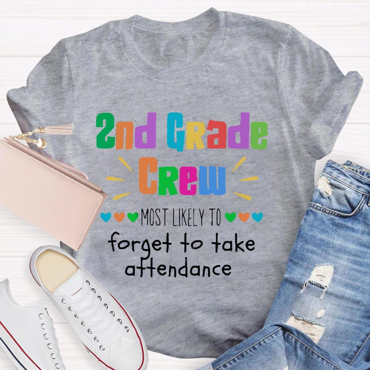 Personalized Grade Most Likely To Teacher T-Shirt