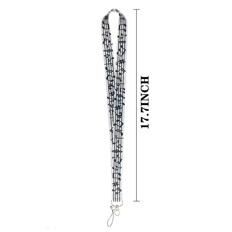 Musical Note Teacher Lanyard