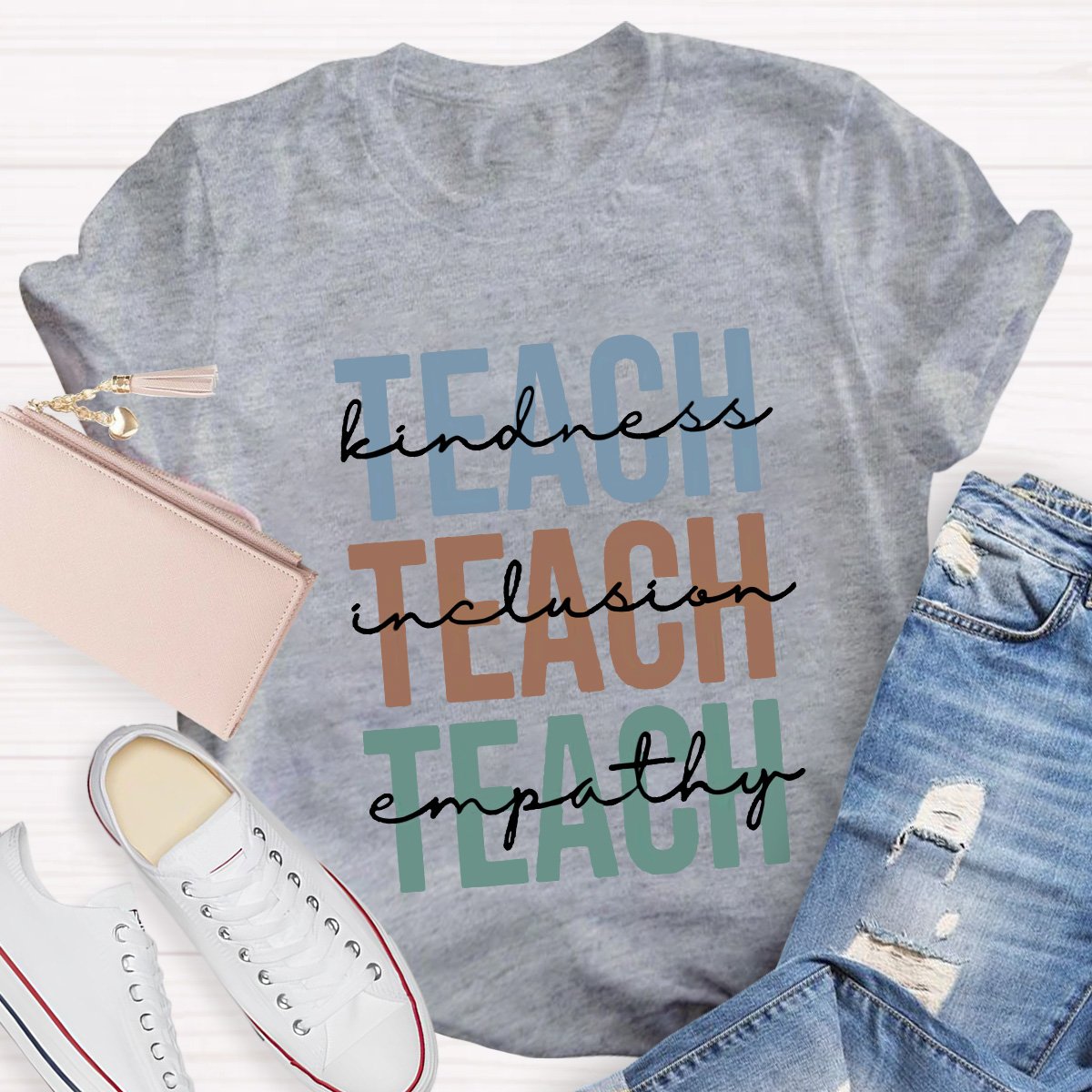 Teach Kindness Teacher Shirt