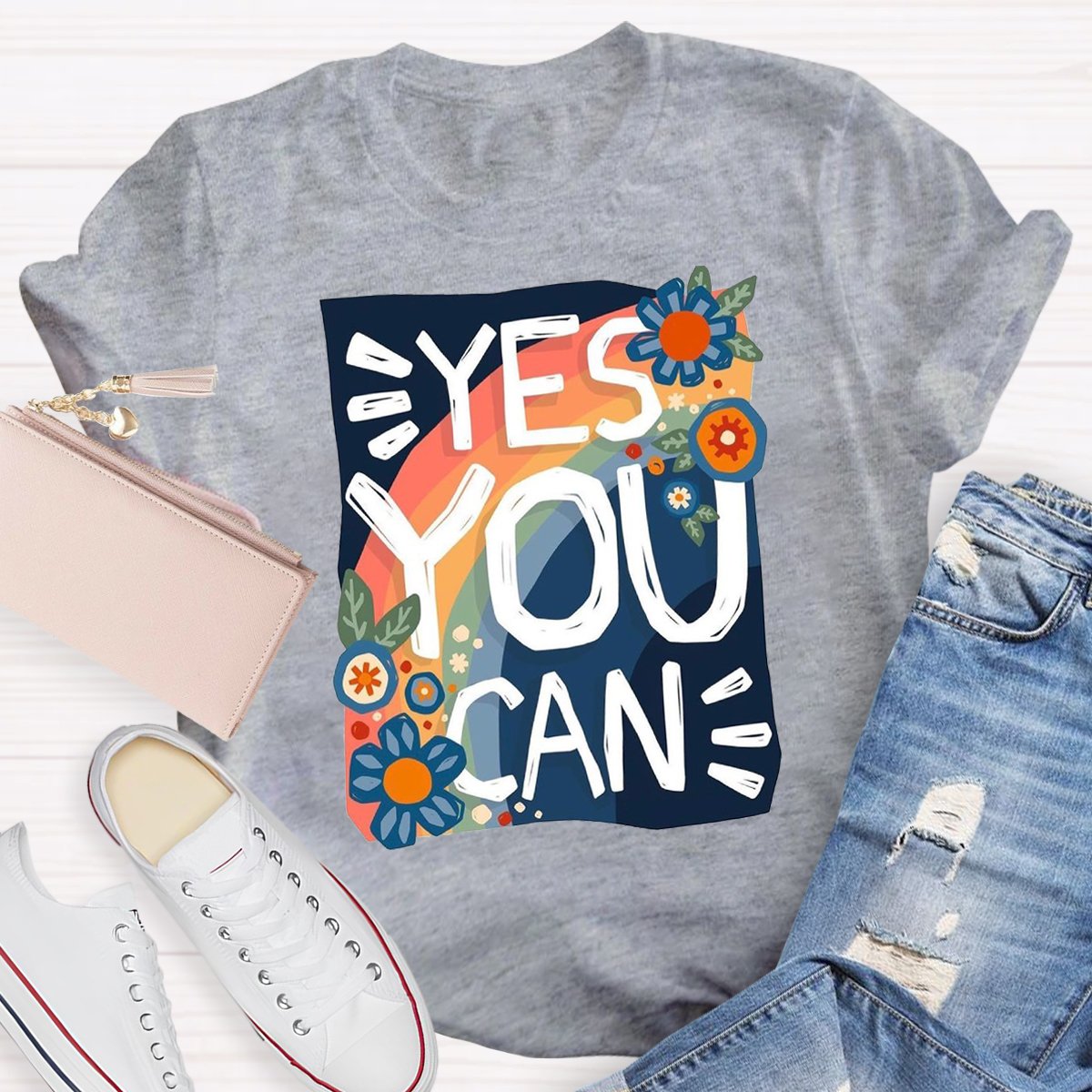 Yes You Can Teacher Shirt