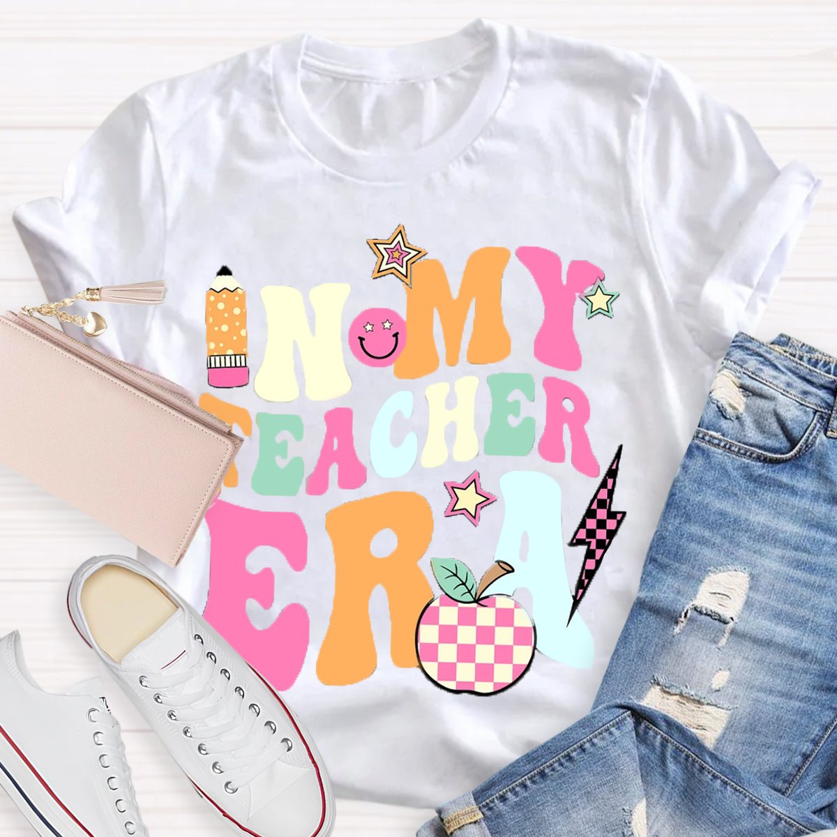 In My Teacher Era Teacher T-Shirt