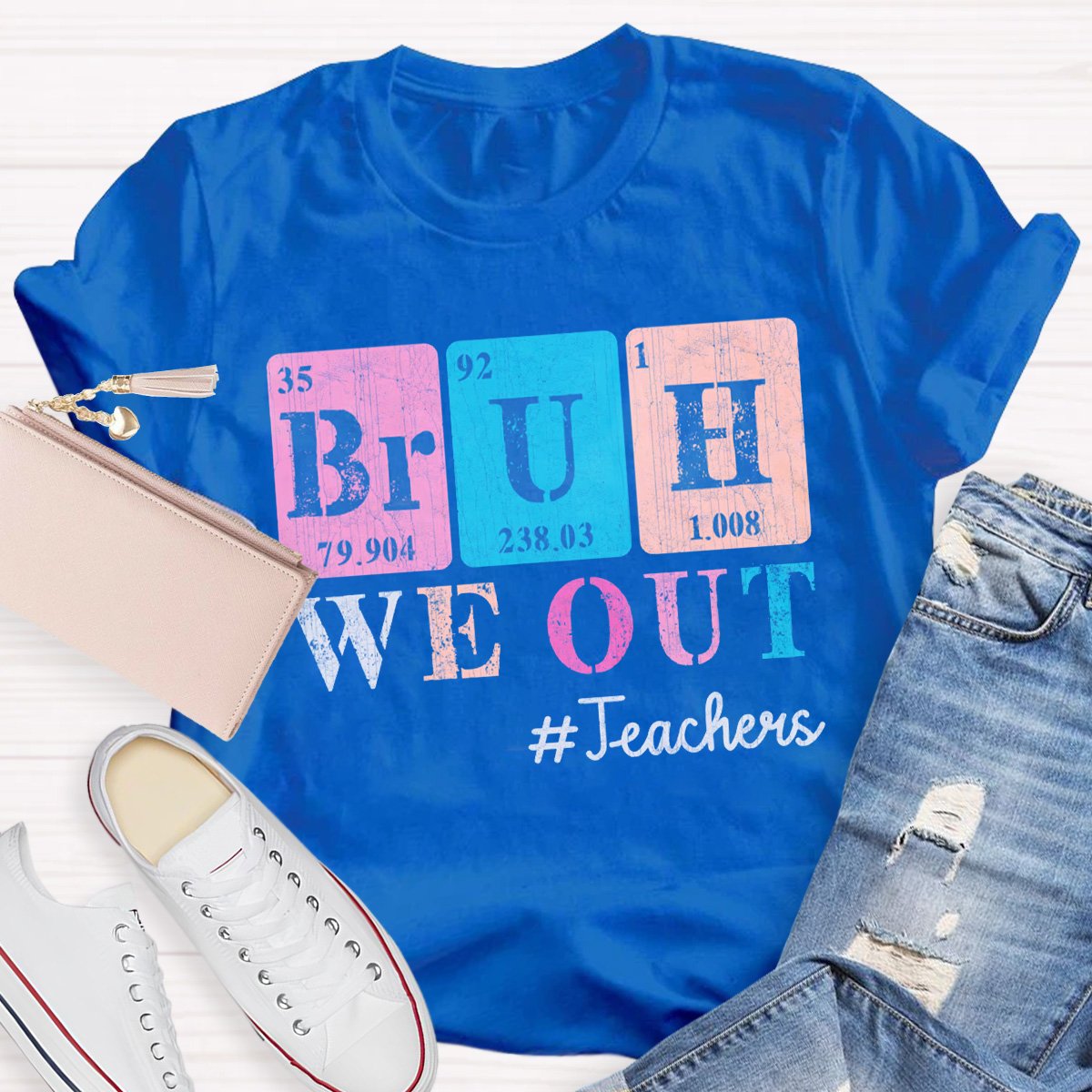 Bruh We Out Teachers Shirt