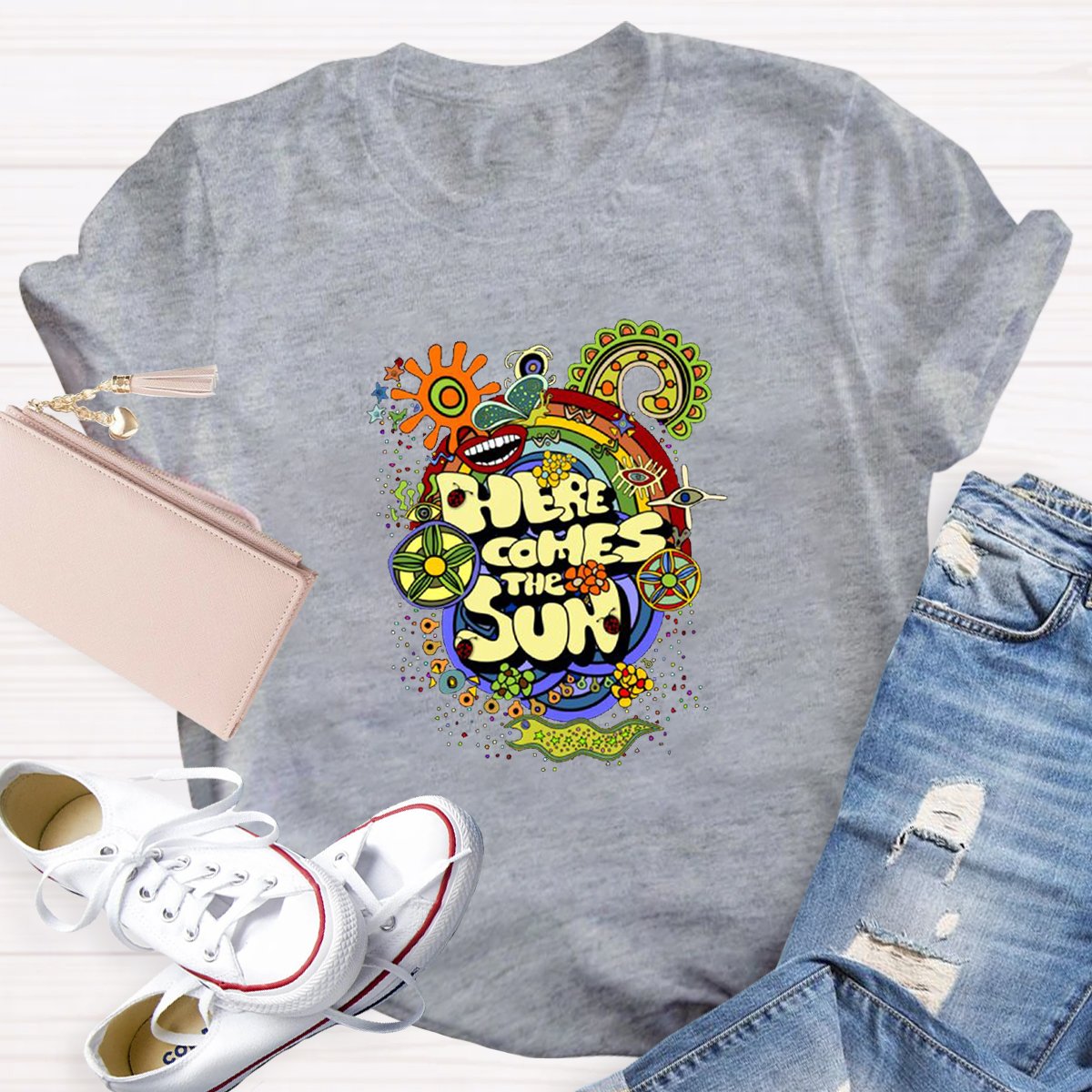 Here Comes The Sun Teacher Shirt