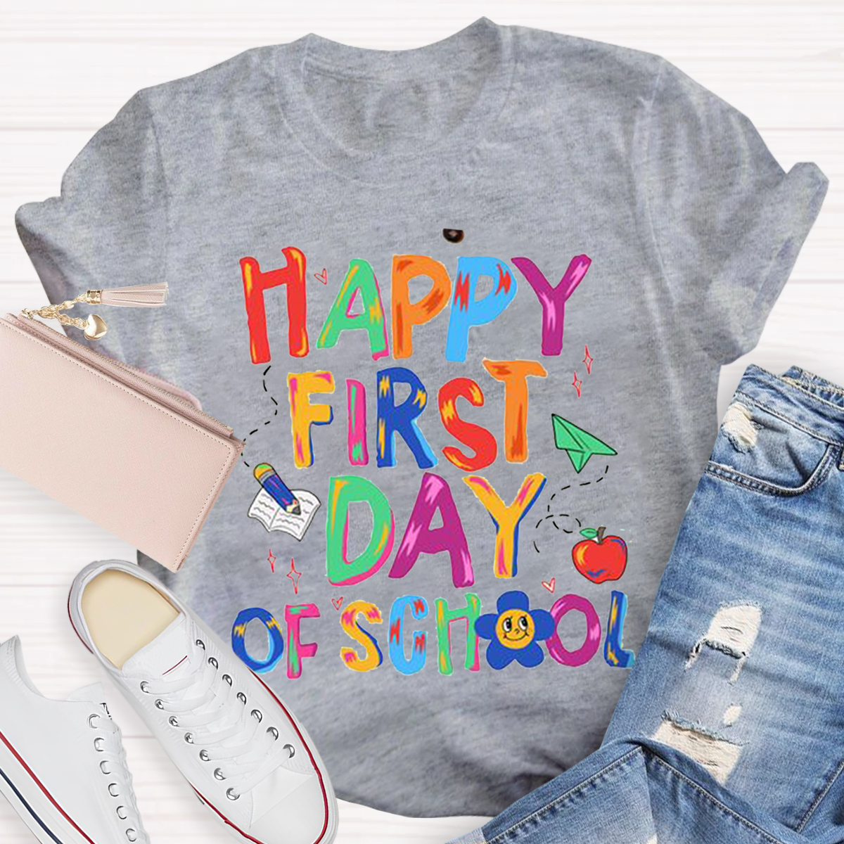 Happy First Day Of School T-Shirt