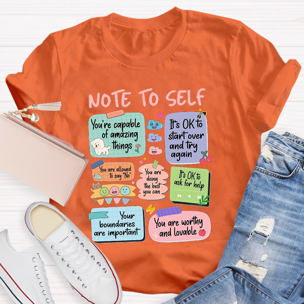 Note To Self Teacher T-Shirt