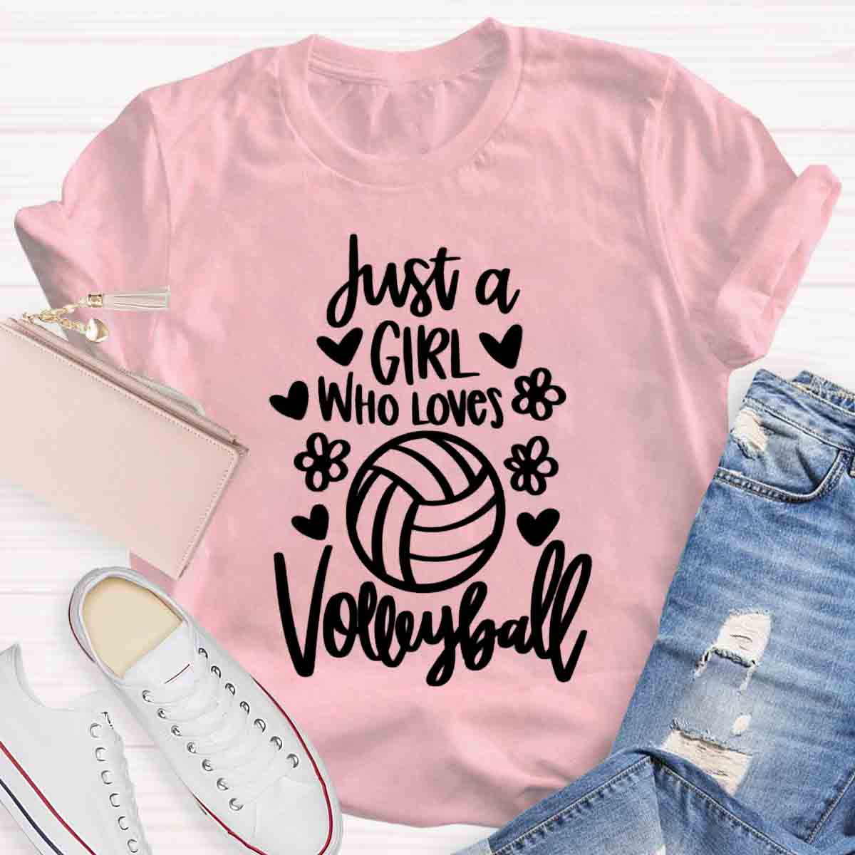 Just A Girl Who Loves Sport Teacher T-Shirt