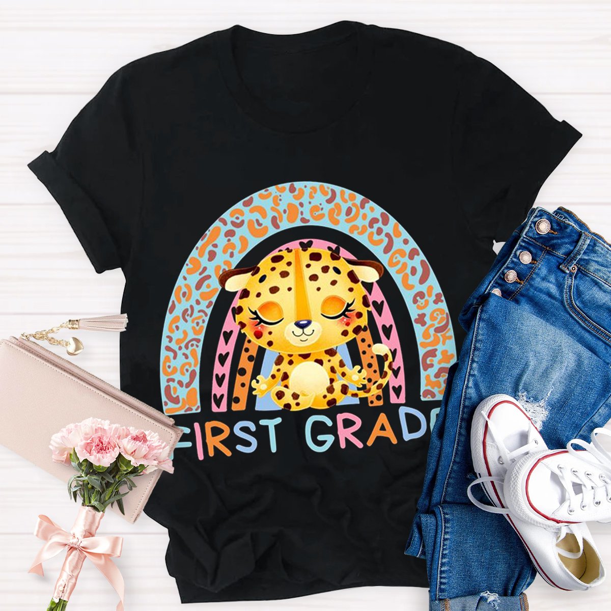 Personalized Grade Teacher Shirt