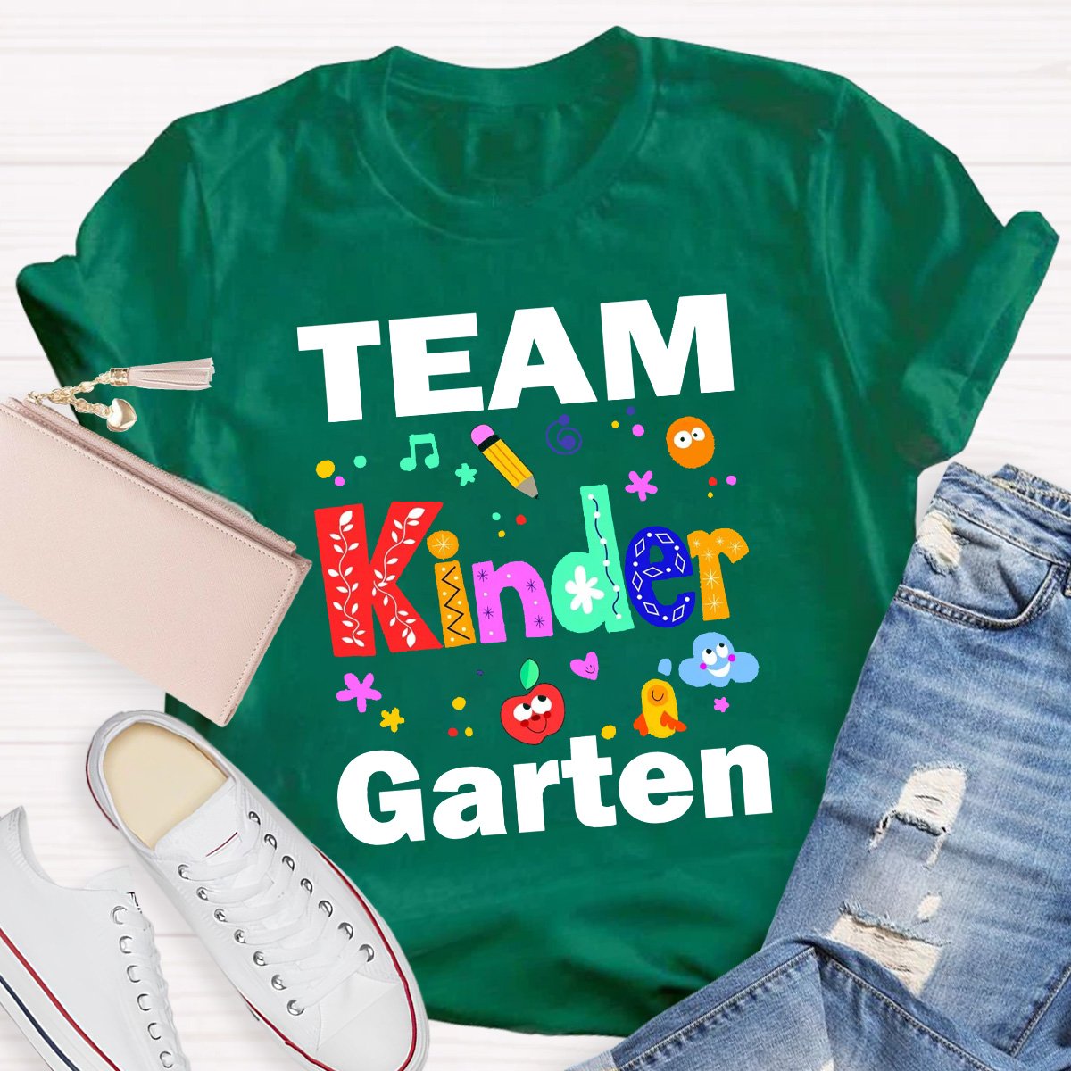 Team Children Garden Teacher Shirt