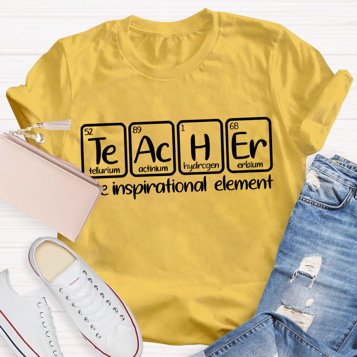 The Inspirational Element Teacher T-Shirt