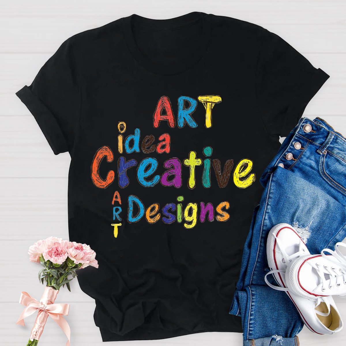 Art Ideal Creative Art Designs Art Teachers T-Shirt