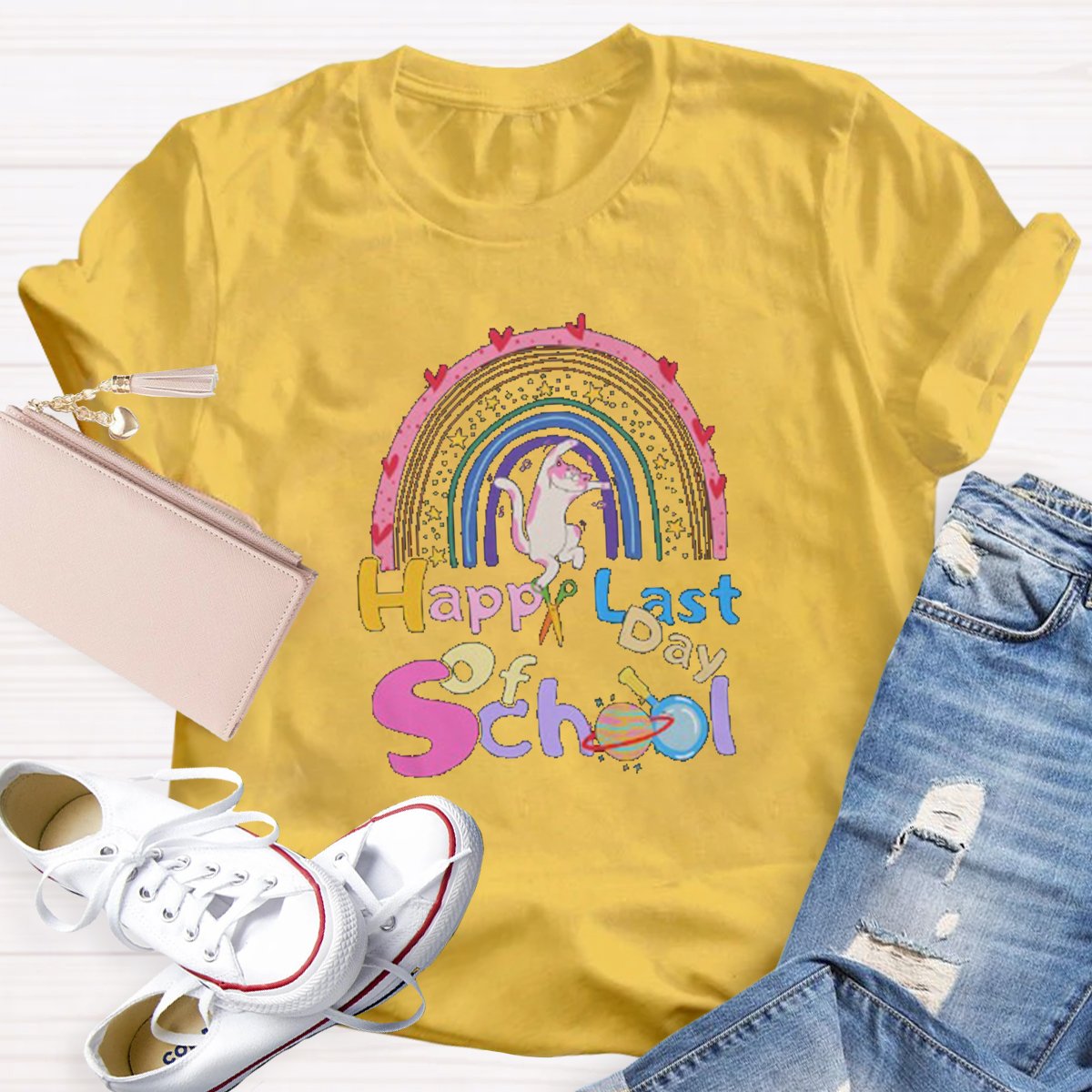 Happy Last Day Of School Teacher Shirt