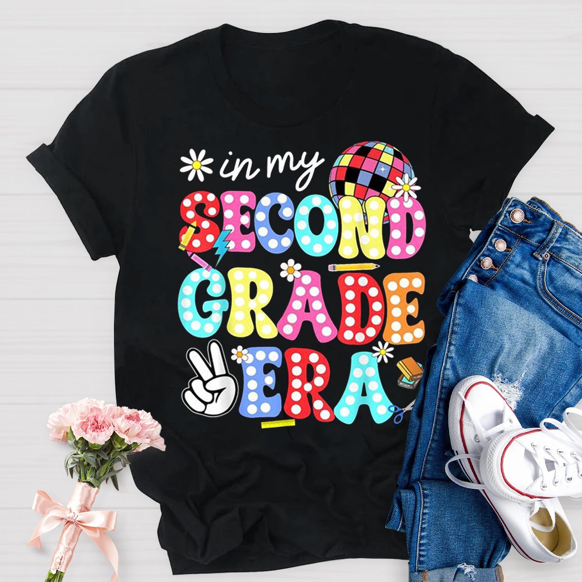 Personalized Grade In My 2nd Grade Era Shirt