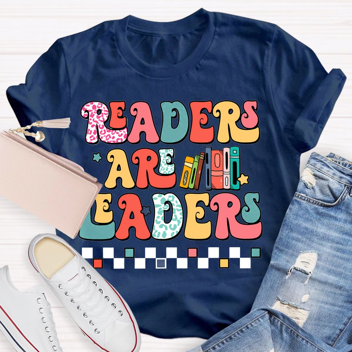 Readers Are Leaders Reading Teacher Shirt