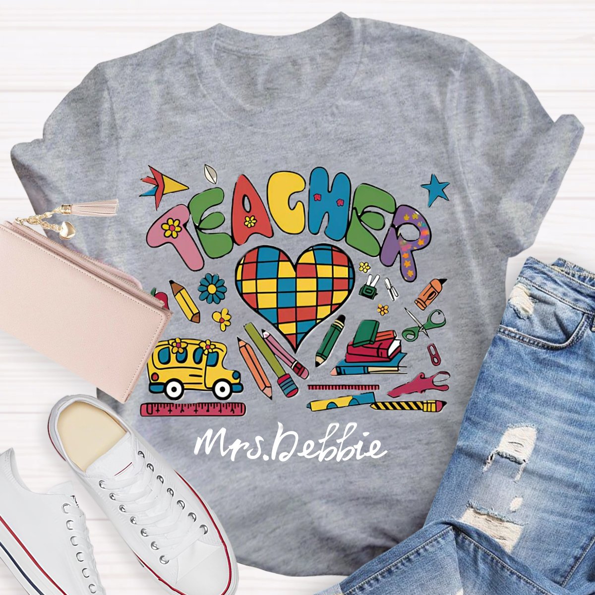 Personalized Name Teaching Aids T-Shirt